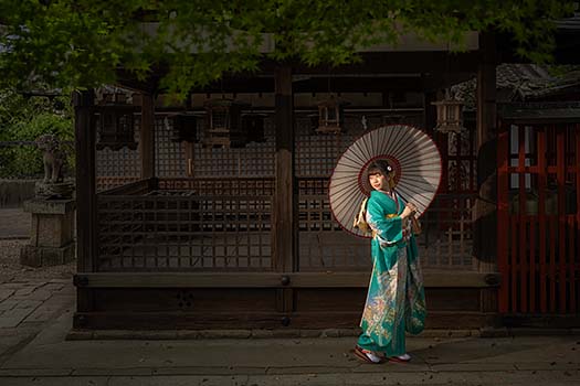 奈良 成人式 ロケーションフォト