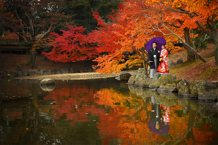 奈良 紅葉 前撮り