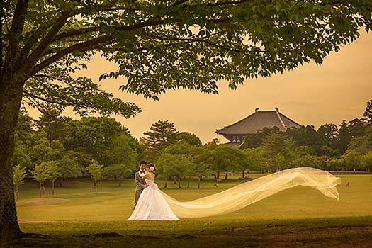 奈良 結婚式 写真